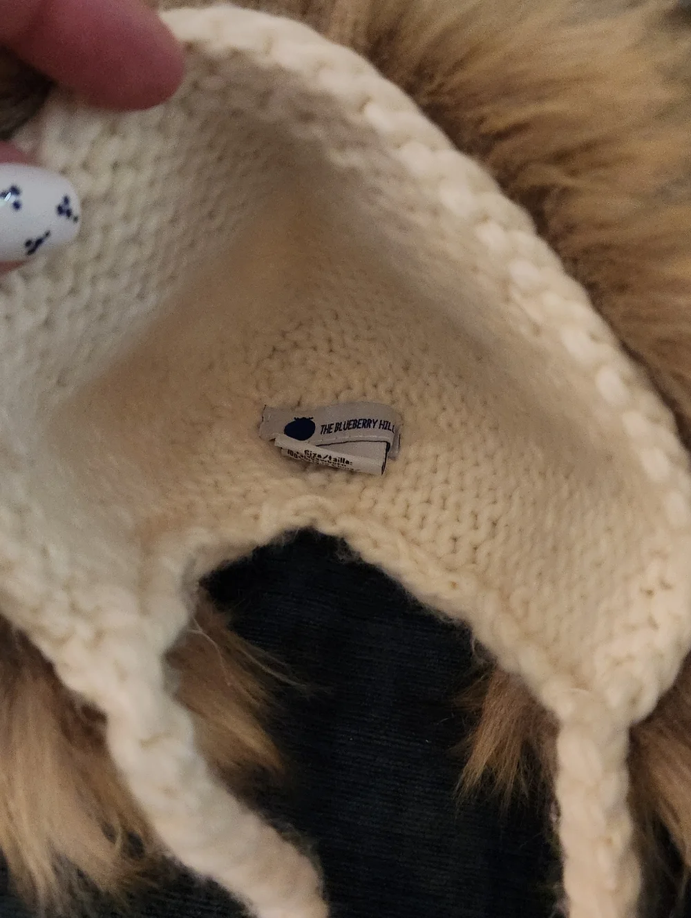 The Blueberry Hill Lennon Lion Bonnet